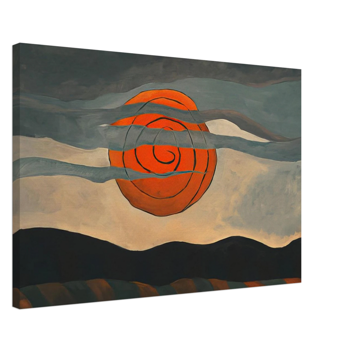 Red Sun - 1935 Canvas | Arthur Dove Canvas | Arthur Dove Shop