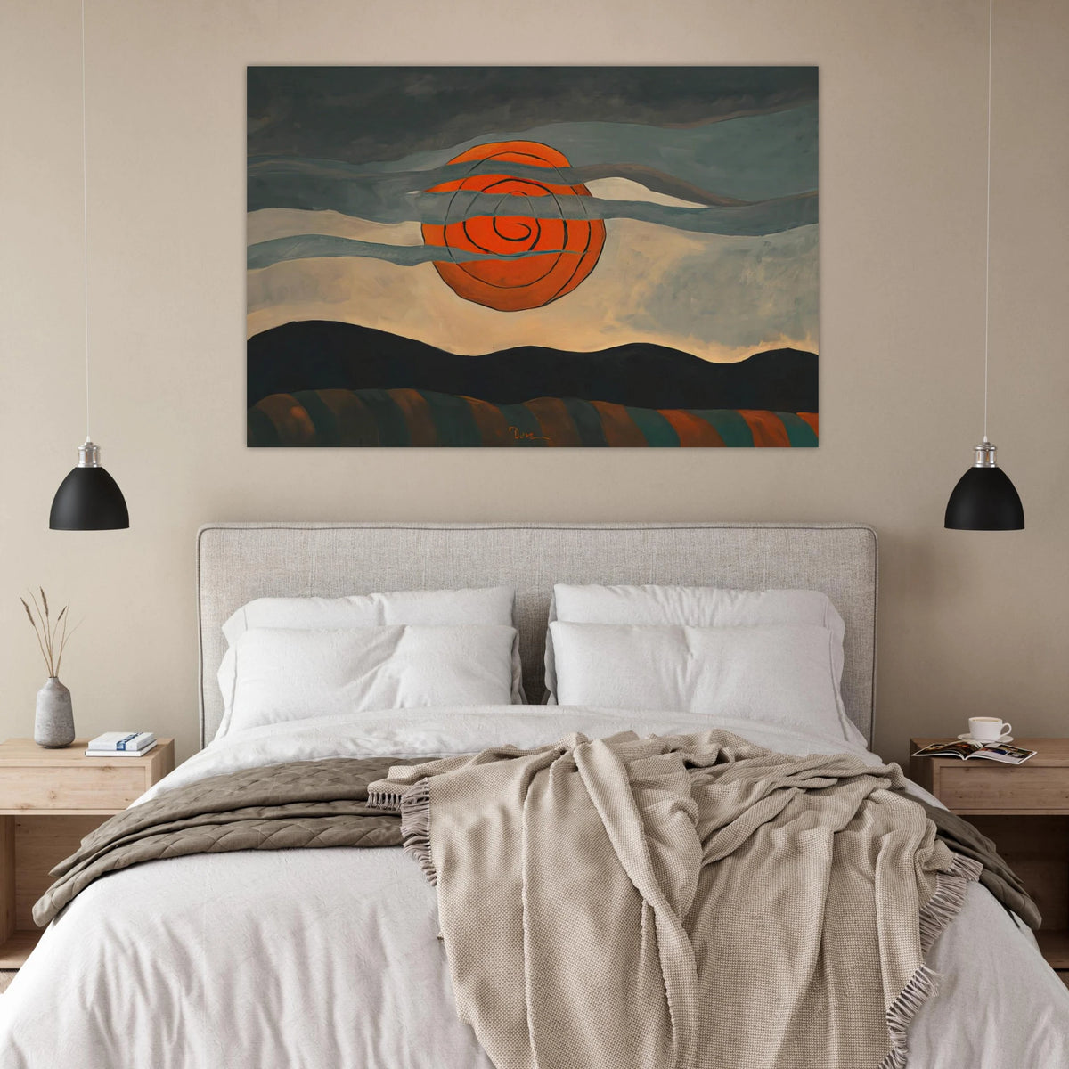 Red Sun - 1935 Poster | Arthur Dove Poster | Arthur Dove Shop