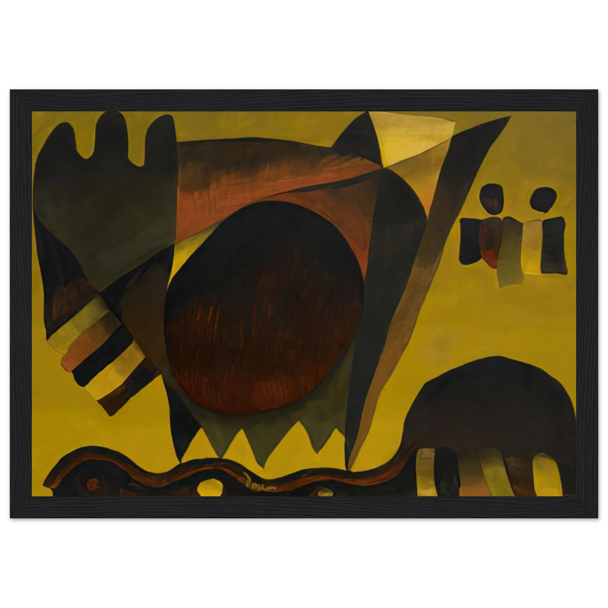 Indian Summer - 1941 Framed Poster | Arthur Dove Framed Prints Wall Art | Arthur Dove Shop