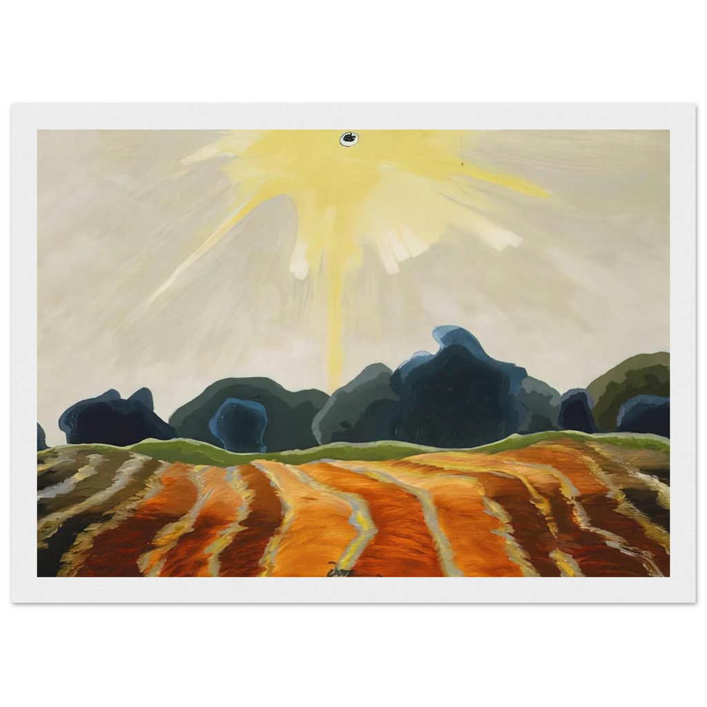 Morning Sun - 1935 Framed Poster | Arthur Dove Framed Prints Wall Art | Arthur Dove Shop