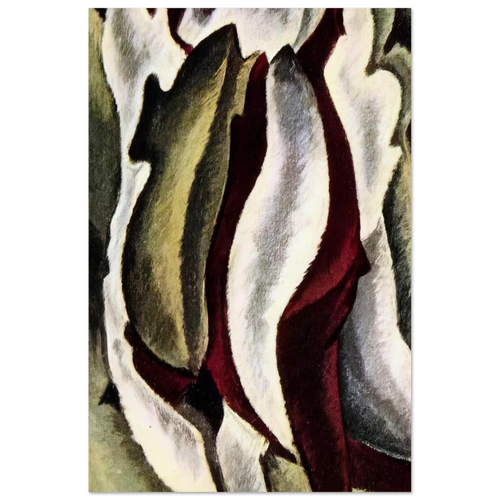 Based on Leaf Forms and Spaces - 1912 Poster | Arthur Dove Poster | Arthur Dove Shop