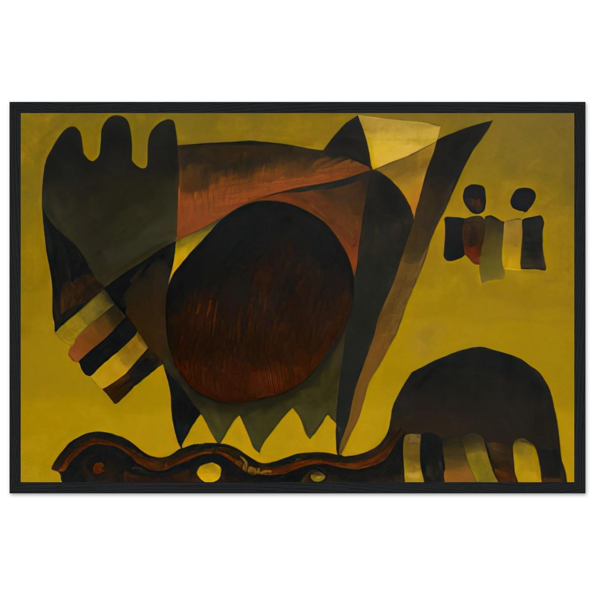 Indian Summer - 1941 Framed Poster | Arthur Dove Framed Prints Wall Art | Arthur Dove Shop