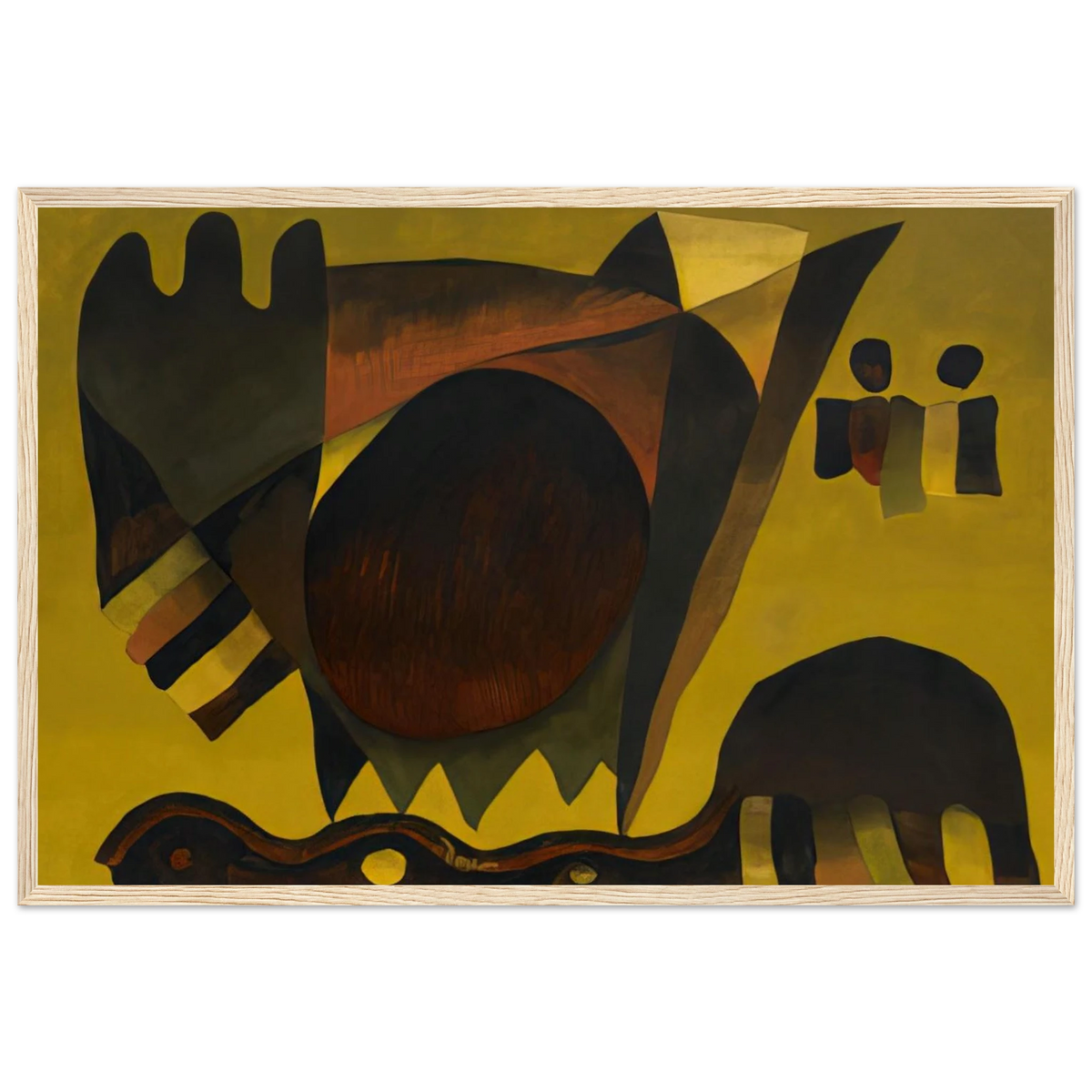 Indian Summer - 1941 Framed Poster | Arthur Dove Framed Prints Wall Art | Arthur Dove Shop