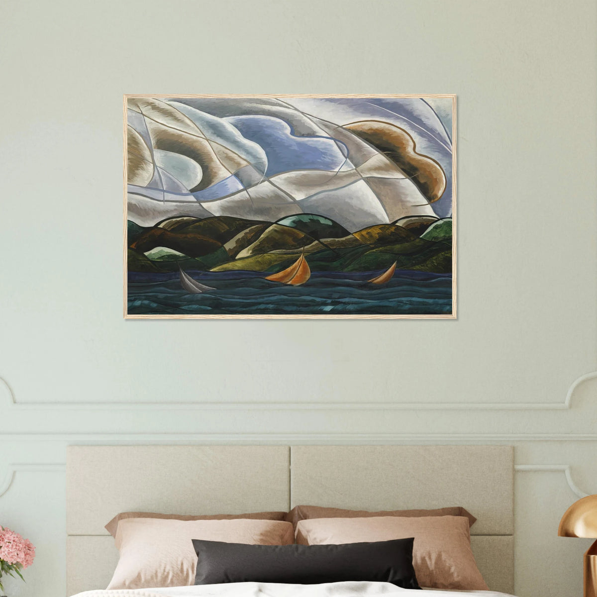 Clouds and Water - 1930 Framed Poster | Arthur Dove Framed Prints Wall Art | Arthur Dove Shop