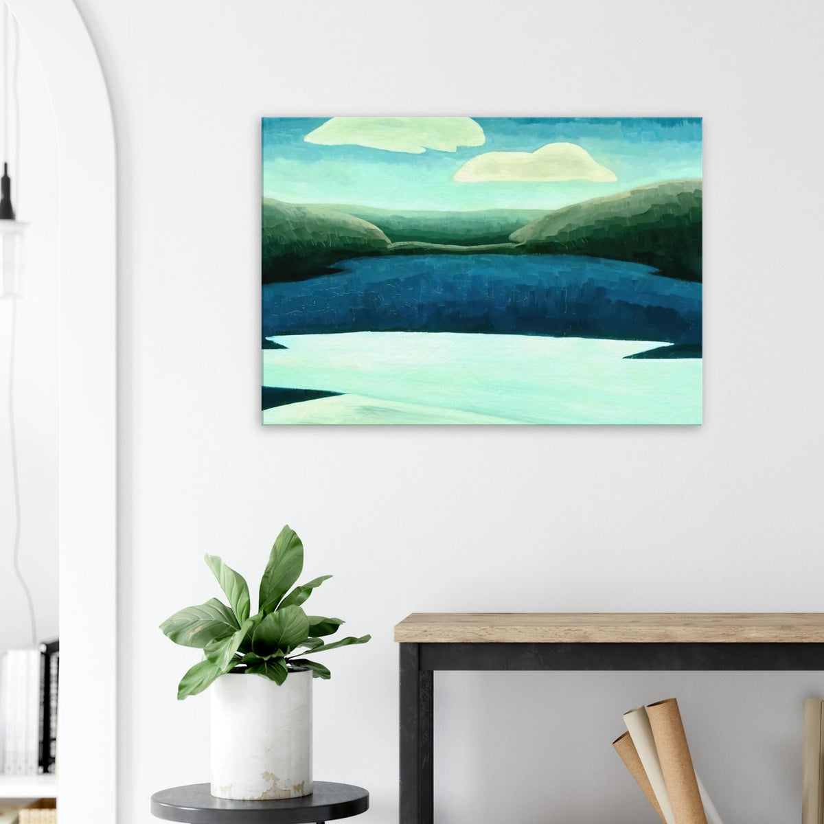 Ice and Clouds - 1931 Canvas | Arthur Dove Canvas | Arthur Dove Shop