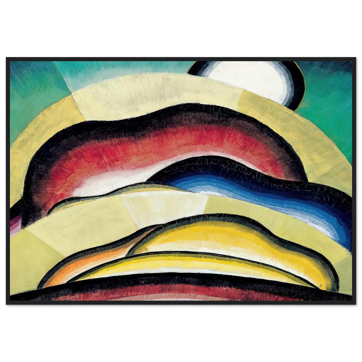 Sunrise - 1924 Framed Poster | Arthur Dove Framed Prints Wall Art | Arthur Dove Shop