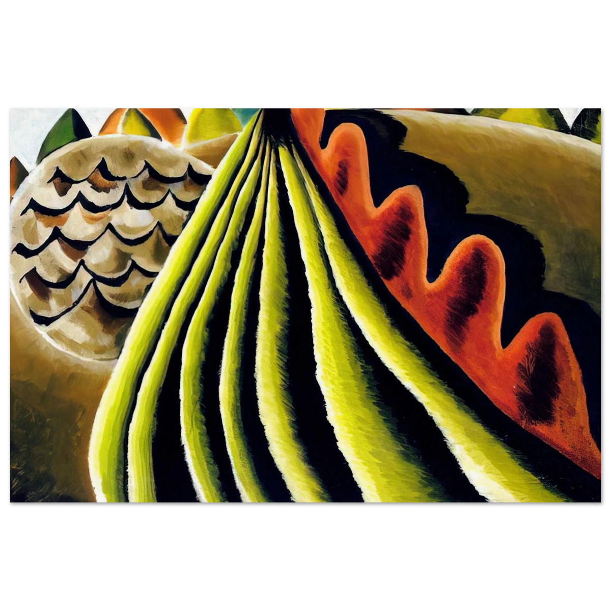 Fields of Grain as Seen from Train - 1931 Poster | Arthur Dove Poster | Arthur Dove Shop