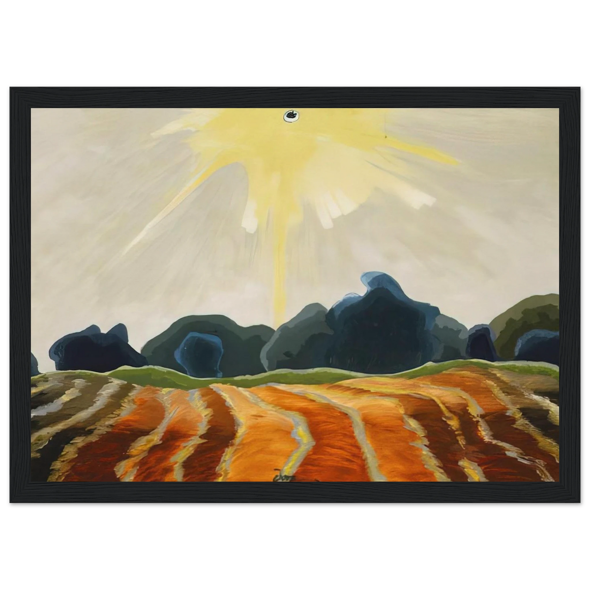 Morning Sun - 1935 Framed Poster | Arthur Dove Framed Prints Wall Art | Arthur Dove Shop