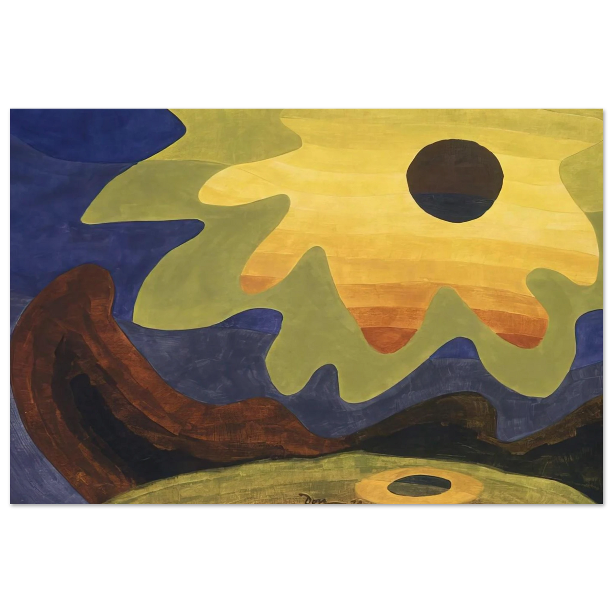 Sun - 1943 Poster | Arthur Dove Poster | Arthur Dove Shop