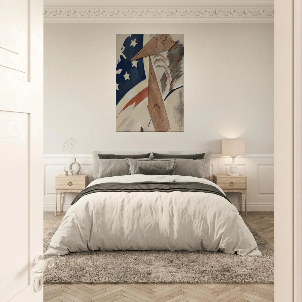 Portrait of Ralph Dusenberry - 1924 Canvas | Arthur Dove Canvas | Arthur Dove Shop