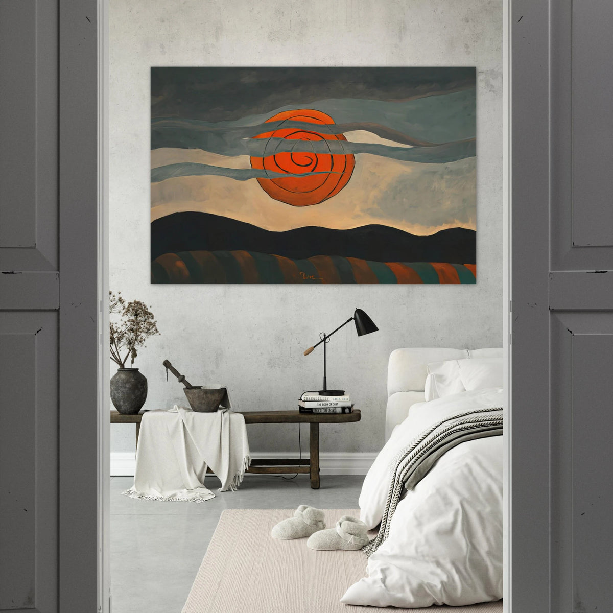 Red Sun - 1935 Poster | Arthur Dove Poster | Arthur Dove Shop