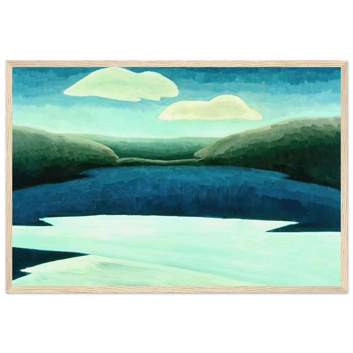 Ice and Clouds - 1931 Framed Poster | Arthur Dove Framed Prints Wall Art | Arthur Dove Shop