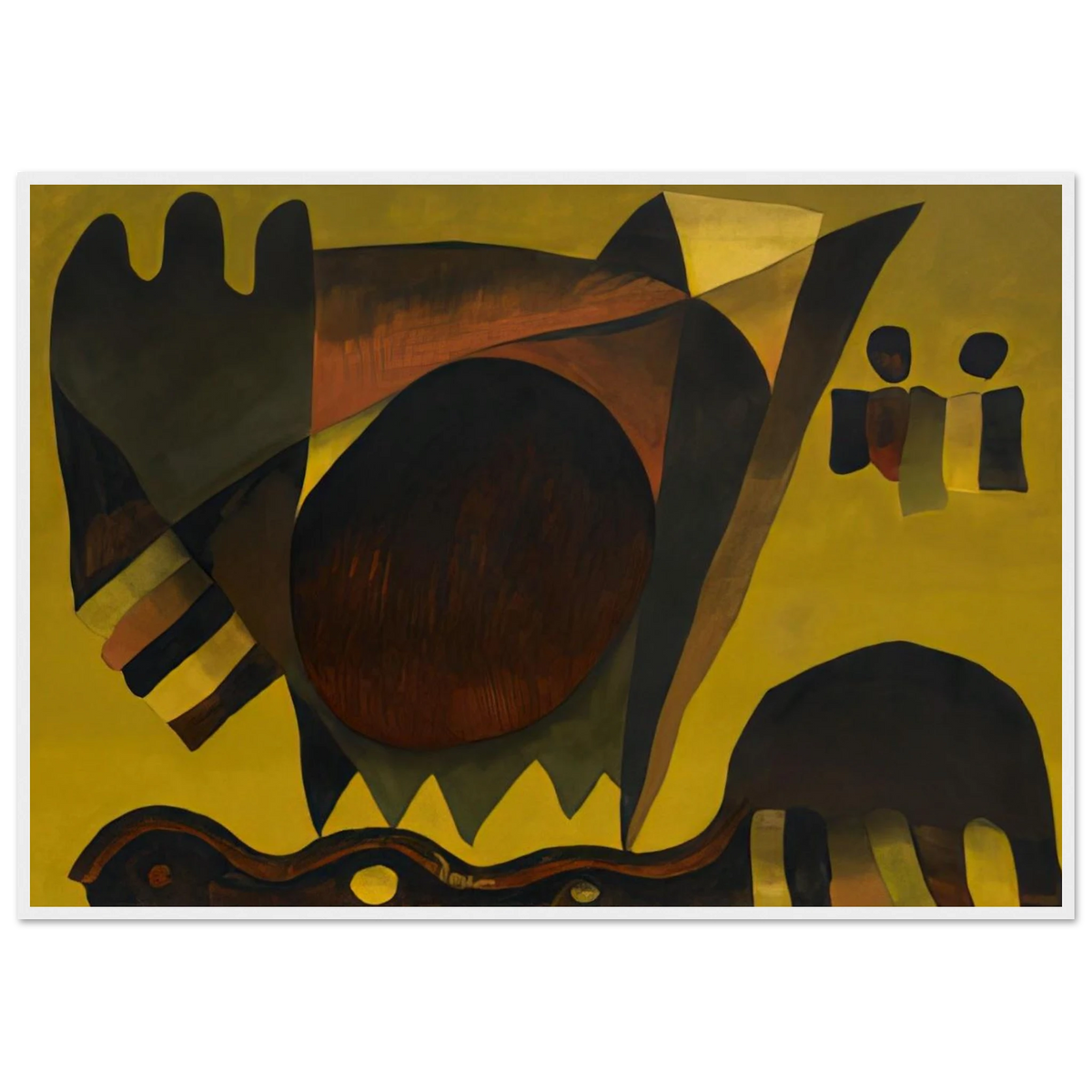 Indian Summer - 1941 Framed Poster | Arthur Dove Framed Prints Wall Art | Arthur Dove Shop