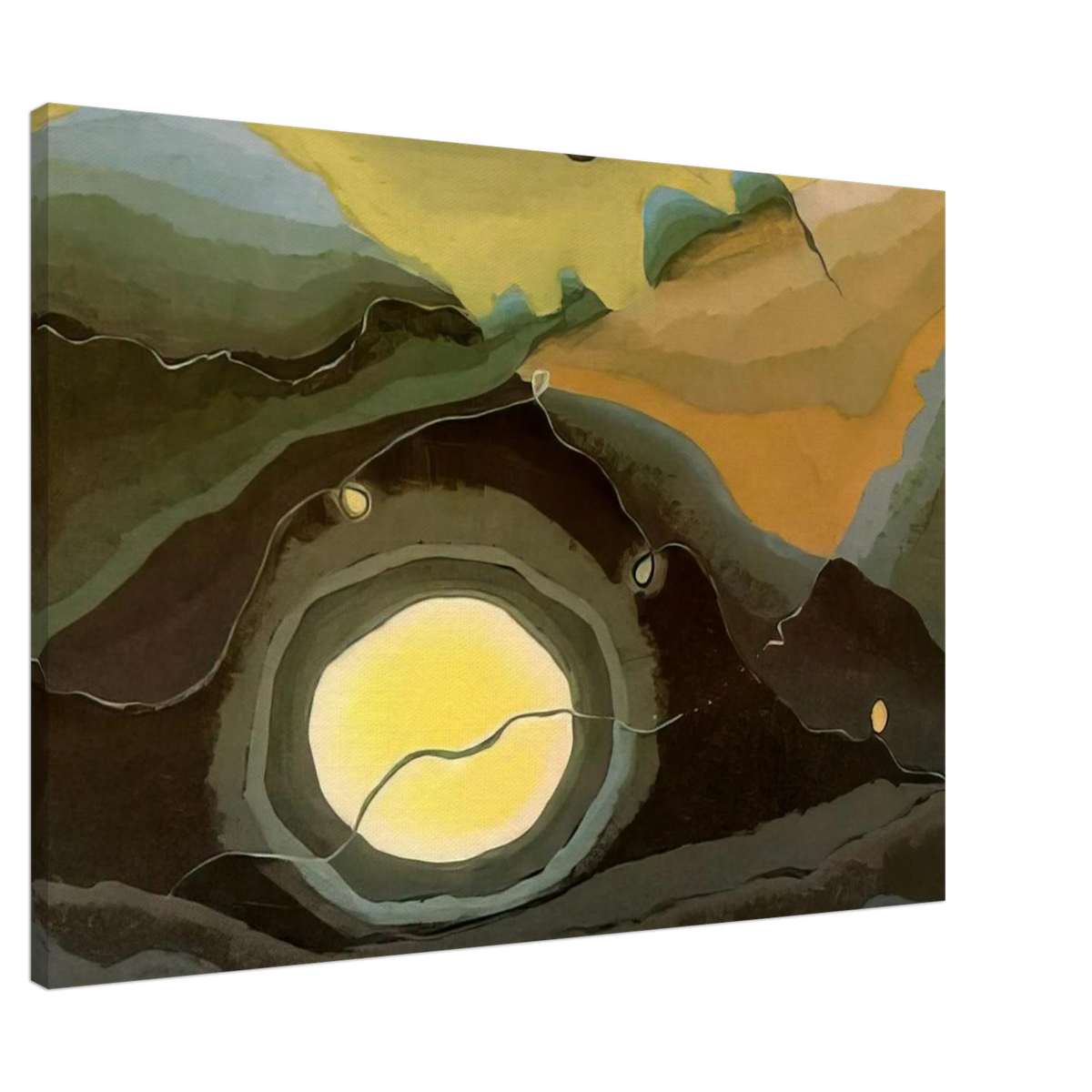 Me and the Moon - 1937 Canvas | Arthur Dove Canvas | Arthur Dove Shop