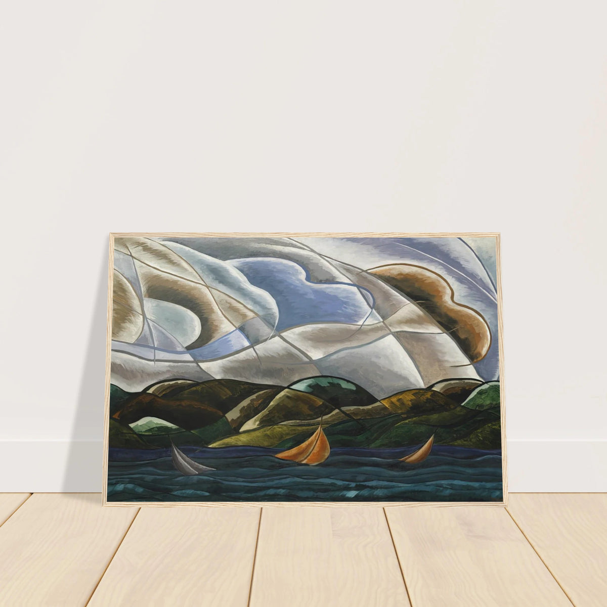 Clouds and Water - 1930 Framed Poster | Arthur Dove Framed Prints Wall Art | Arthur Dove Shop