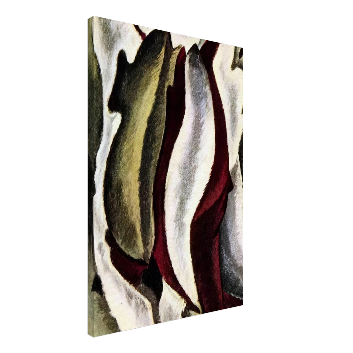 Based on Leaf Forms and Spaces - 1912 Canvas | Arthur Dove Canvas | Arthur Dove Shop