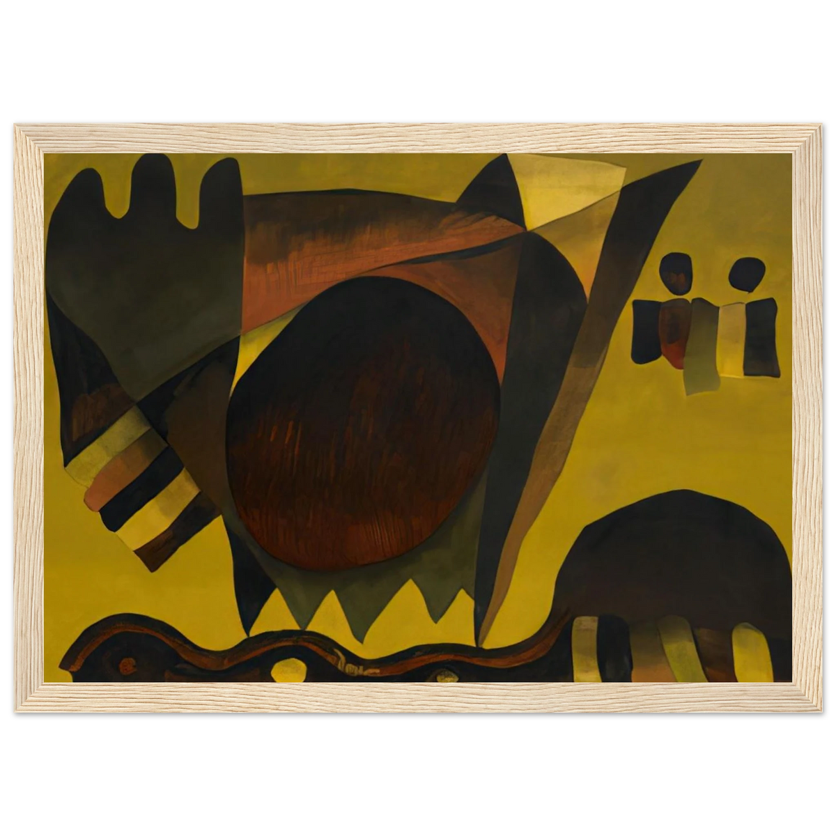 Indian Summer - 1941 Framed Poster | Arthur Dove Framed Prints Wall Art | Arthur Dove Shop