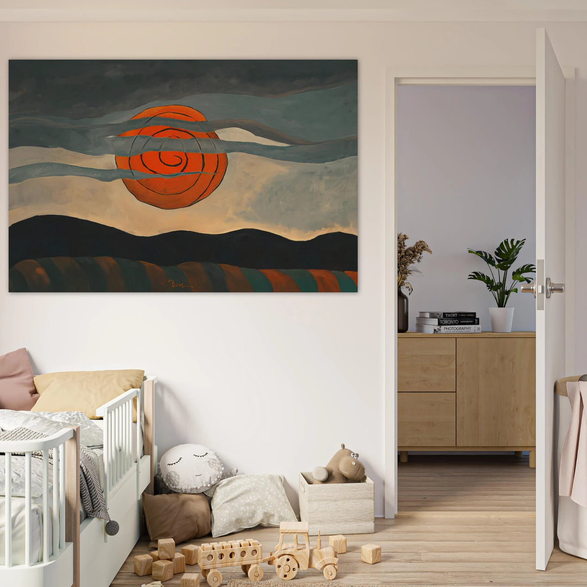 Red Sun - 1935 Poster | Arthur Dove Poster | Arthur Dove Shop