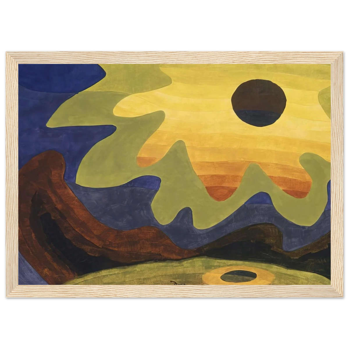 Sun - 1943 Framed Poster | Arthur Dove Framed Prints Wall Art | Arthur Dove Shop