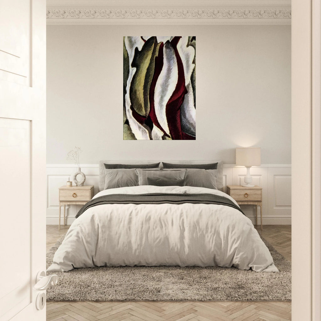 Based on Leaf Forms and Spaces - 1912 Canvas | Arthur Dove Canvas | Arthur Dove Shop