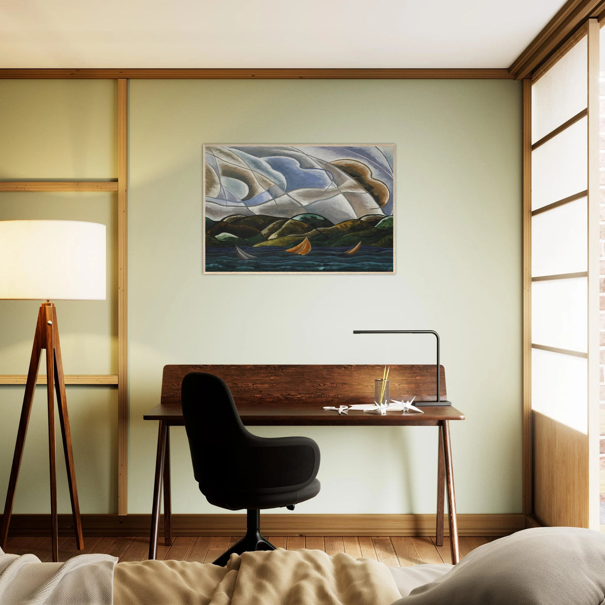 Clouds and Water - 1930 Framed Poster | Arthur Dove Framed Prints Wall Art | Arthur Dove Shop
