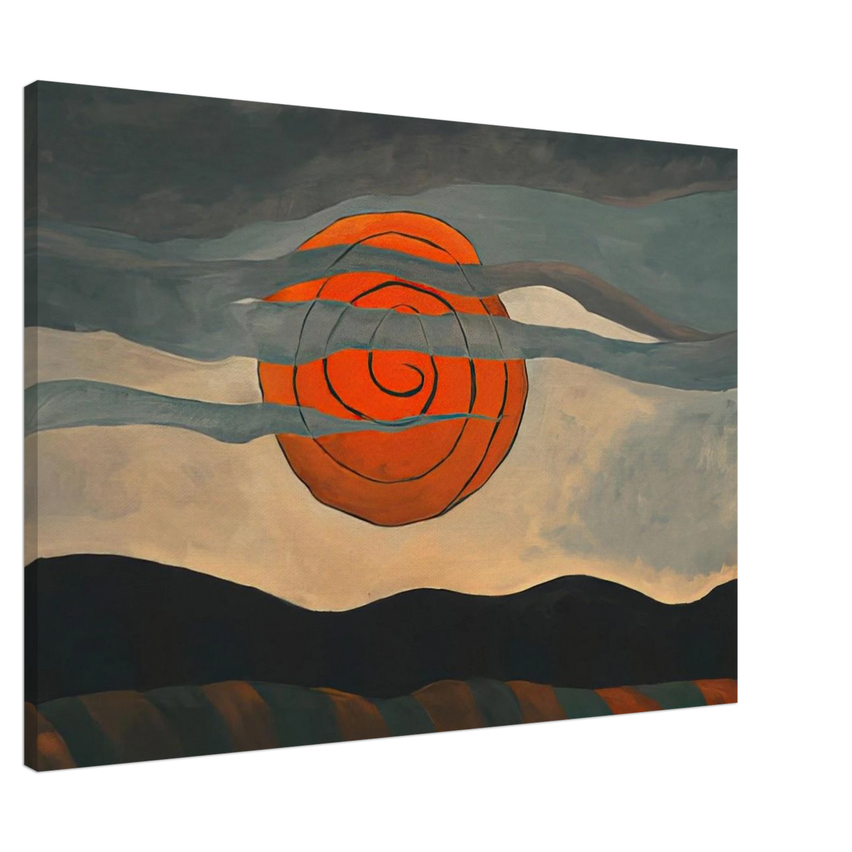 Red Sun - 1935 Canvas | Arthur Dove Canvas | Arthur Dove Shop