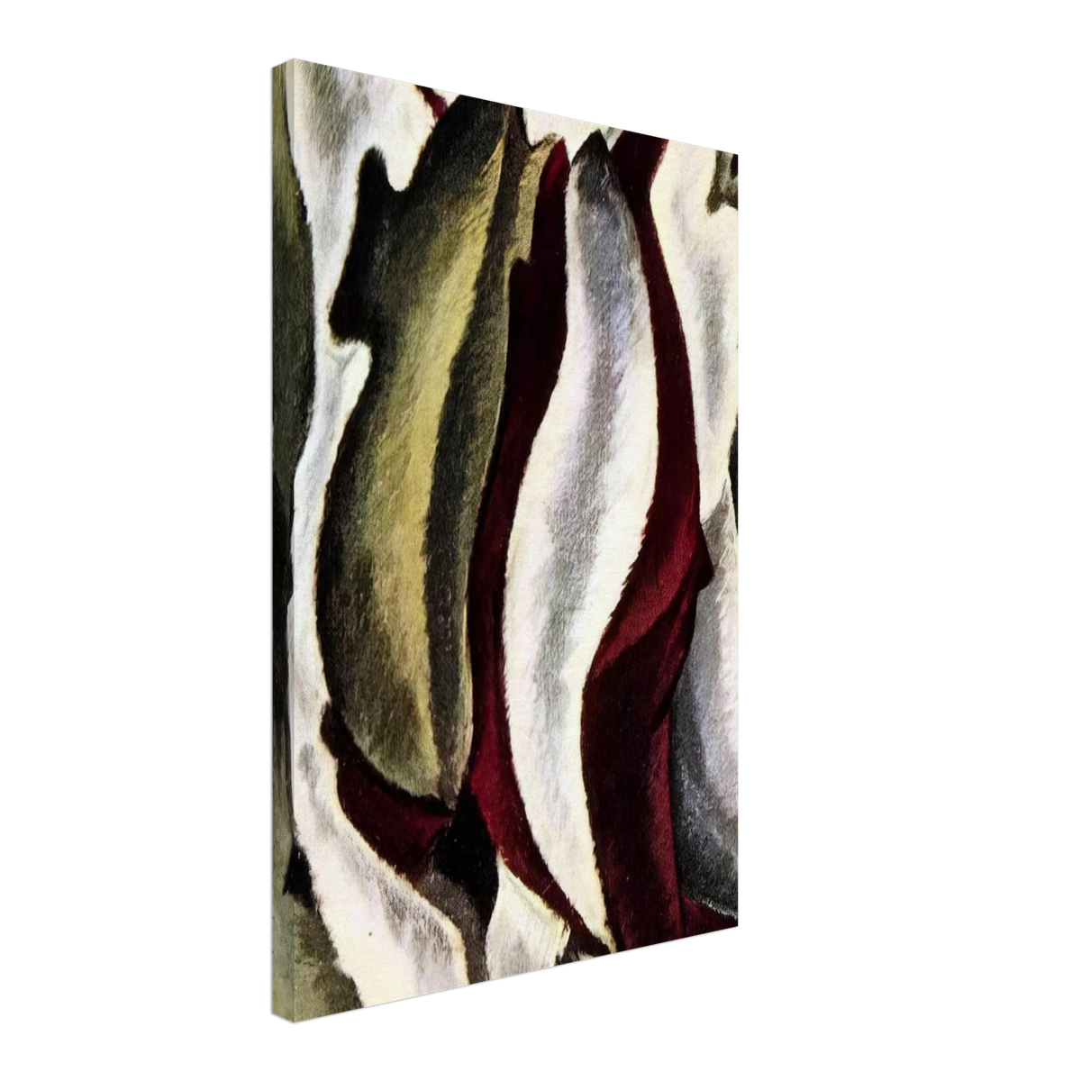 Based on Leaf Forms and Spaces - 1912 Canvas | Arthur Dove Canvas | Arthur Dove Shop
