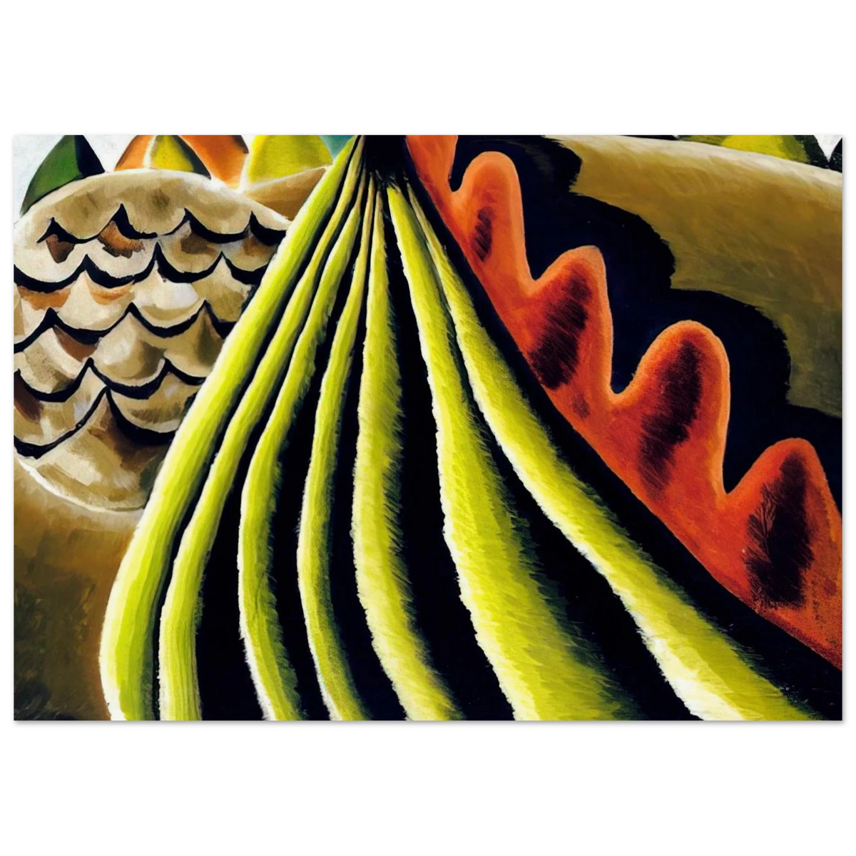 Fields of Grain as Seen from Train - 1931 Poster | Arthur Dove Poster | Arthur Dove Shop