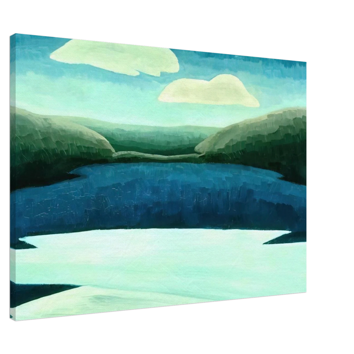 Ice and Clouds - 1931 Canvas | Arthur Dove Canvas | Arthur Dove Shop