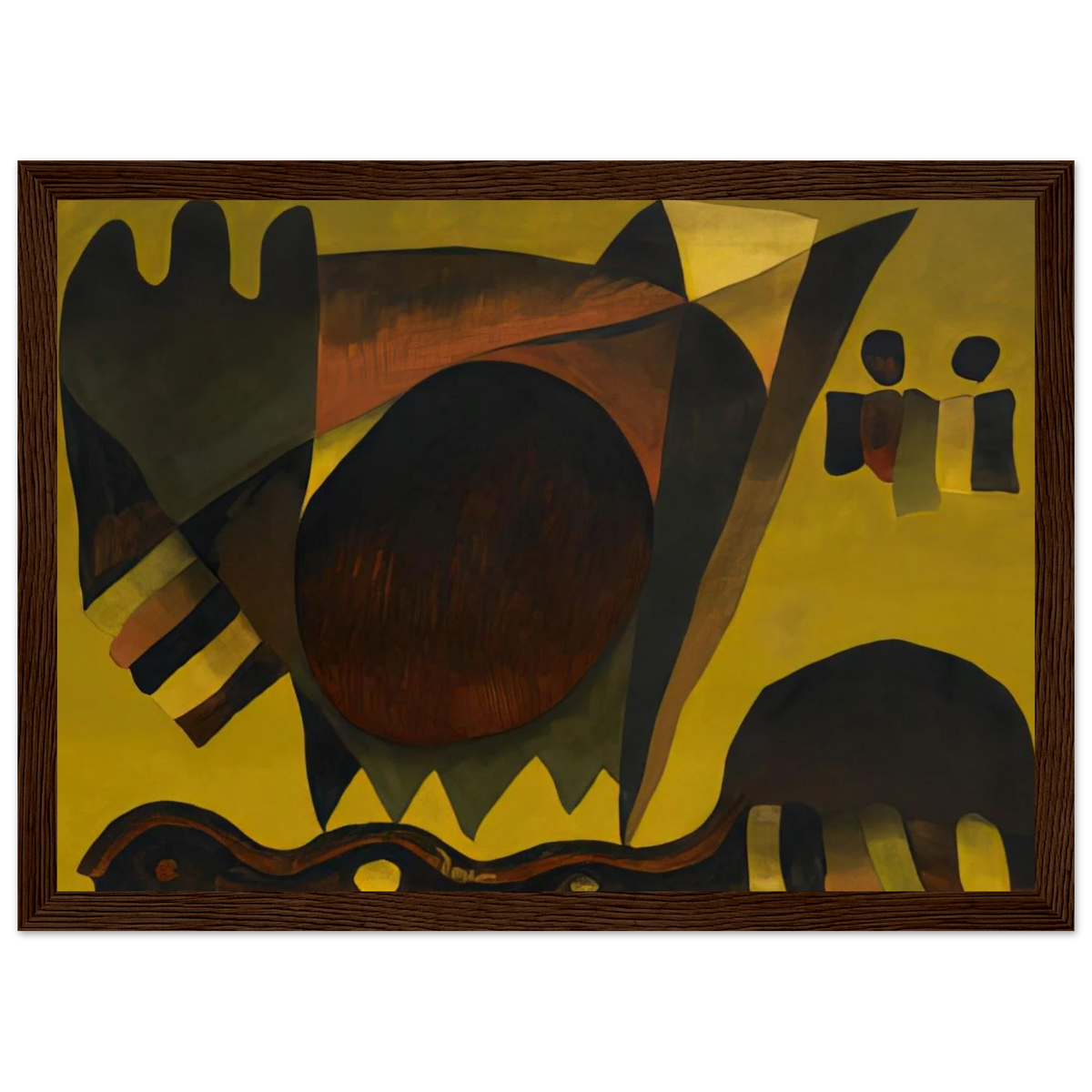 Indian Summer - 1941 Framed Poster | Arthur Dove Framed Prints Wall Art | Arthur Dove Shop