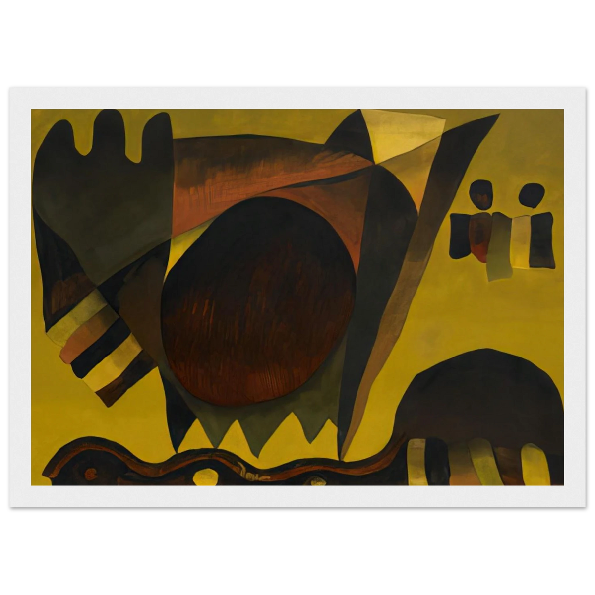 Indian Summer - 1941 Framed Poster | Arthur Dove Framed Prints Wall Art | Arthur Dove Shop