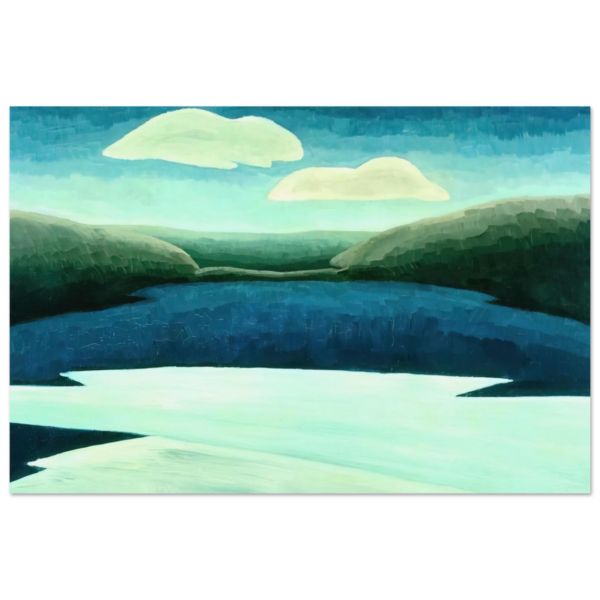 Ice and Clouds - 1931 Poster | Arthur Dove Poster | Arthur Dove Shop