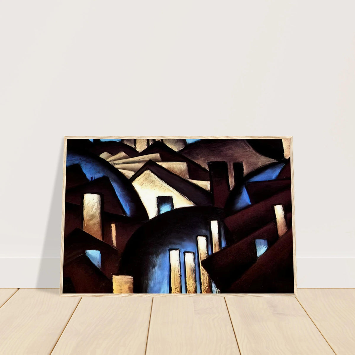 Nature Symbolized or Reefs - 1924 Framed Poster | Arthur Dove Framed Prints Wall Art | Arthur Dove Shop