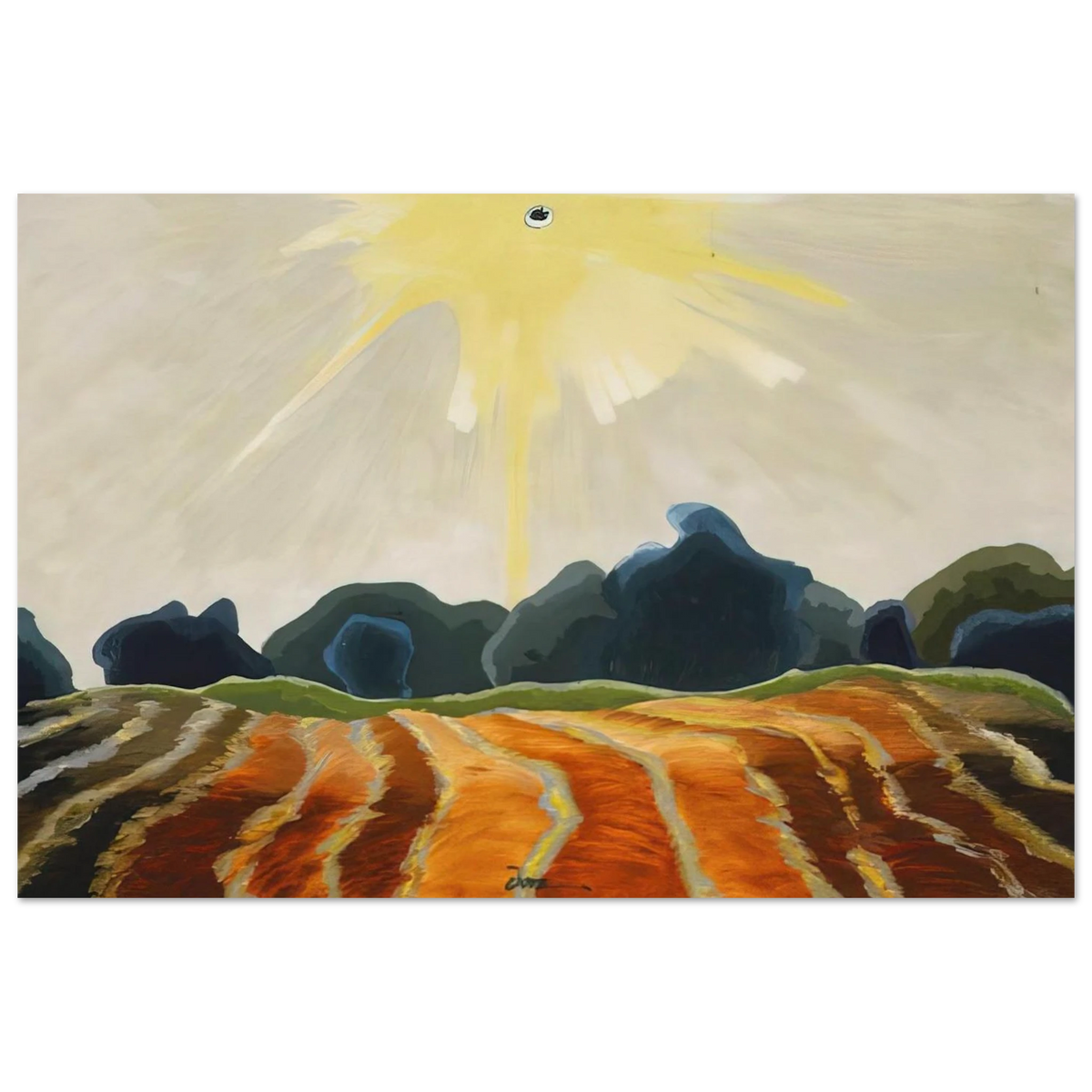 Morning Sun - 1935 Poster | Arthur Dove Poster | Arthur Dove Shop