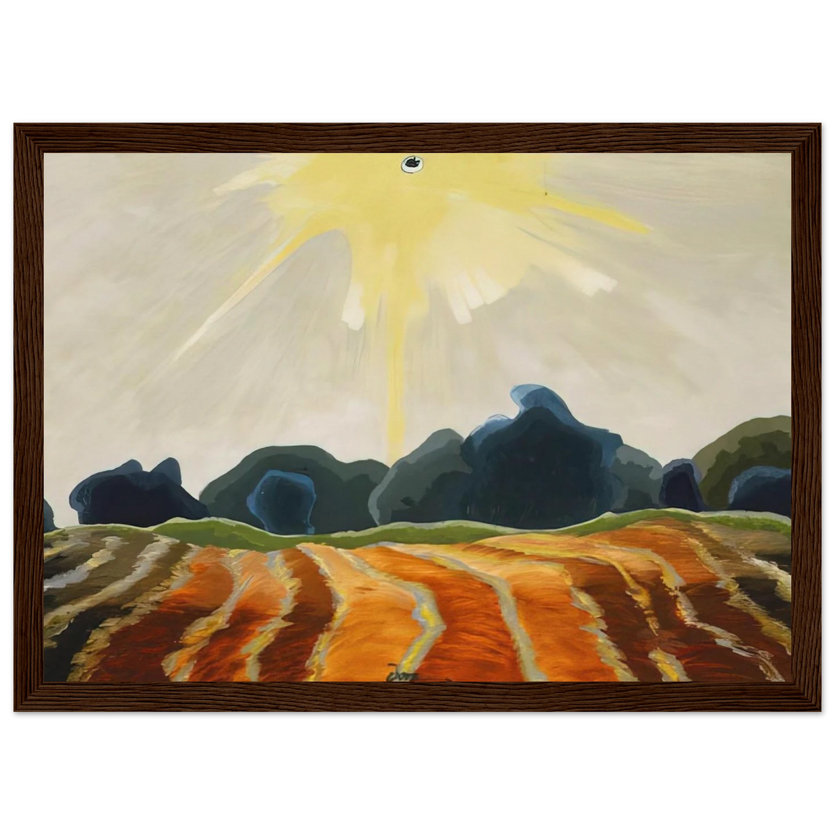 Morning Sun - 1935 Framed Poster | Arthur Dove Framed Prints Wall Art | Arthur Dove Shop