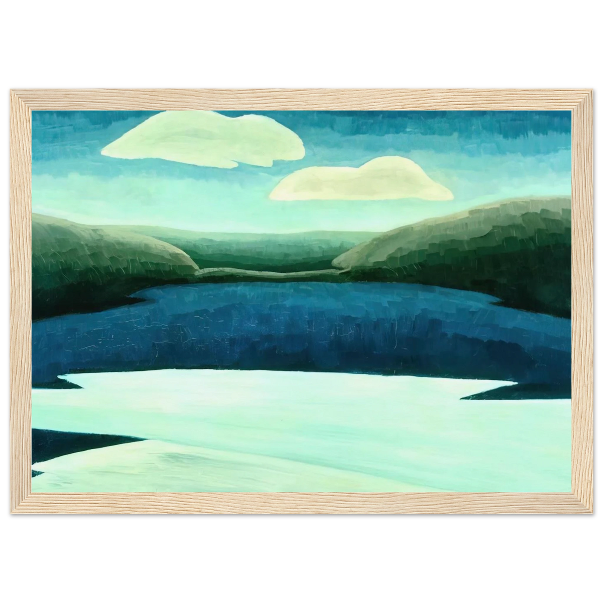 Ice and Clouds - 1931 Framed Poster | Arthur Dove Framed Prints Wall Art | Arthur Dove Shop