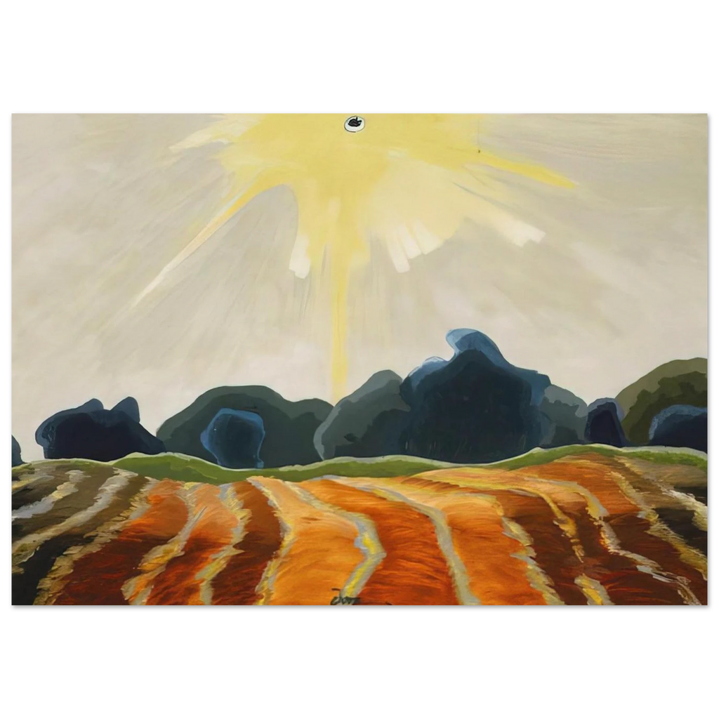 Morning Sun - 1935 Poster | Arthur Dove Poster | Arthur Dove Shop