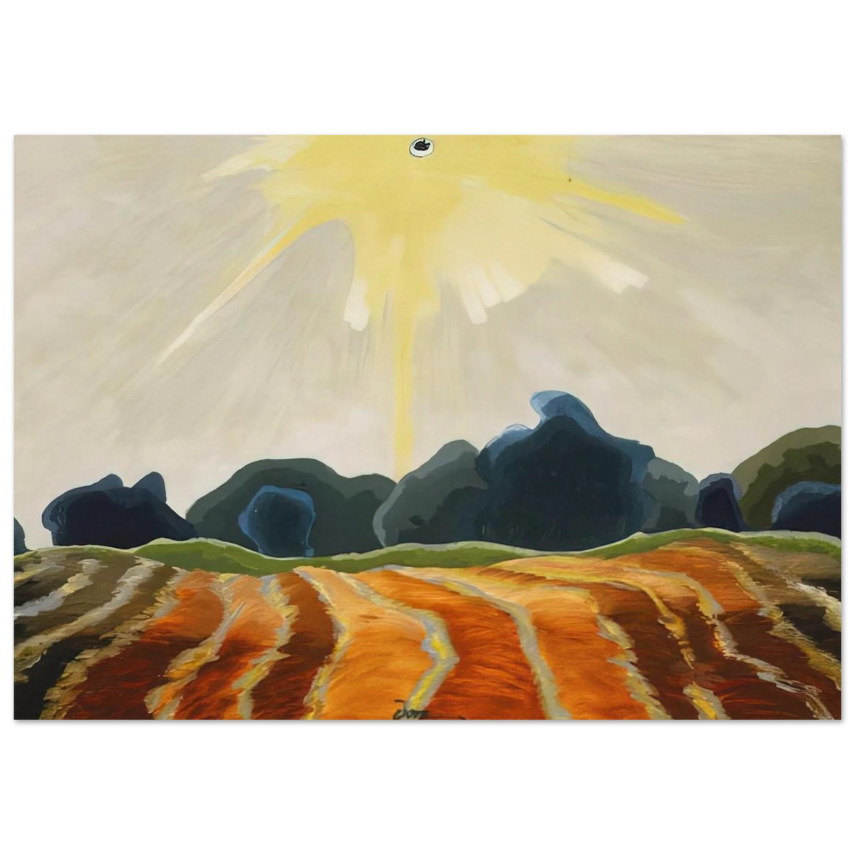 Morning Sun - 1935 Poster | Arthur Dove Poster | Arthur Dove Shop