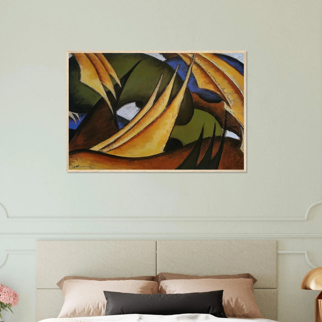 Sails - 1912 Framed Poster | Arthur Dove Framed Prints Wall Art | Arthur Dove Shop