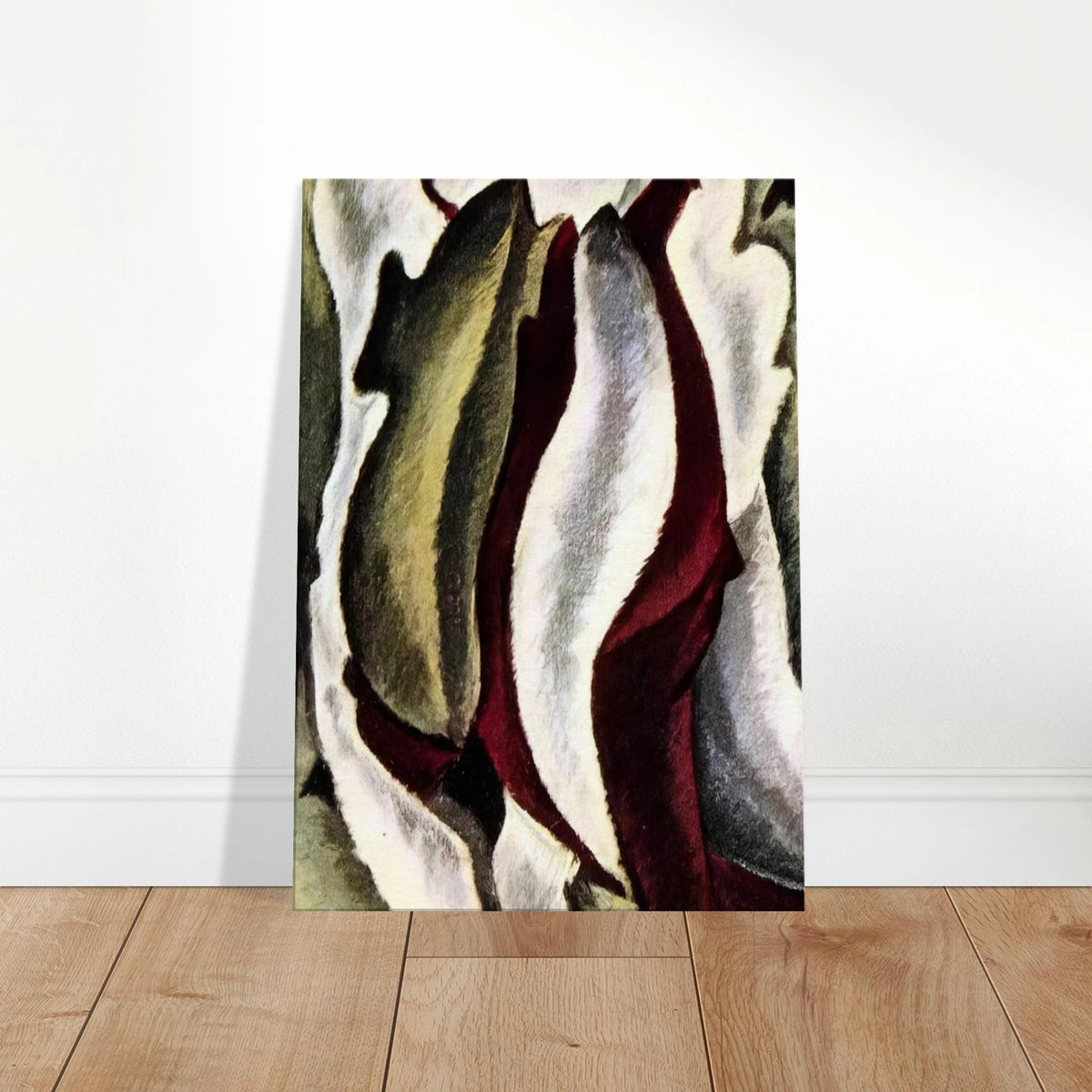 Based on Leaf Forms and Spaces - 1912 Canvas | Arthur Dove Canvas | Arthur Dove Shop