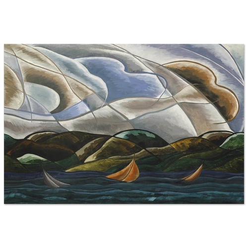 Clouds and Water - 1930 Poster | Arthur Dove Poster | Arthur Dove Shop