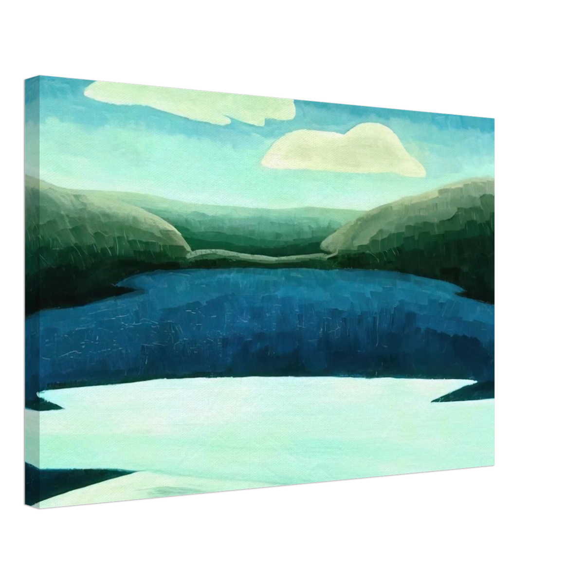 Ice and Clouds - 1931 Canvas | Arthur Dove Canvas | Arthur Dove Shop