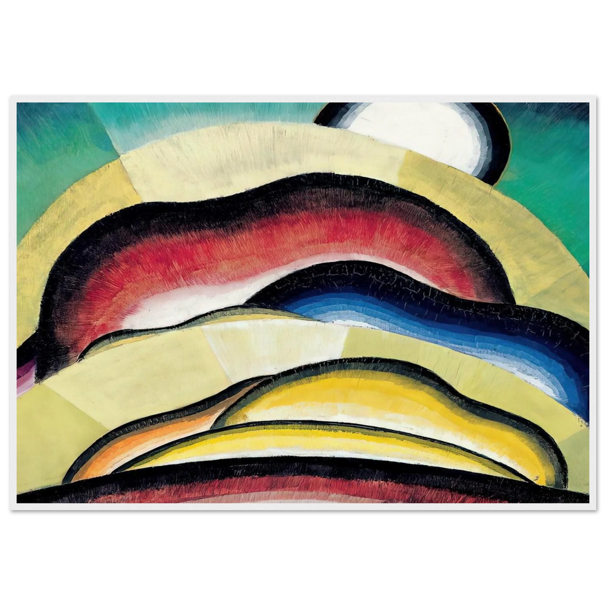 Sunrise - 1924 Framed Poster | Arthur Dove Framed Prints Wall Art | Arthur Dove Shop