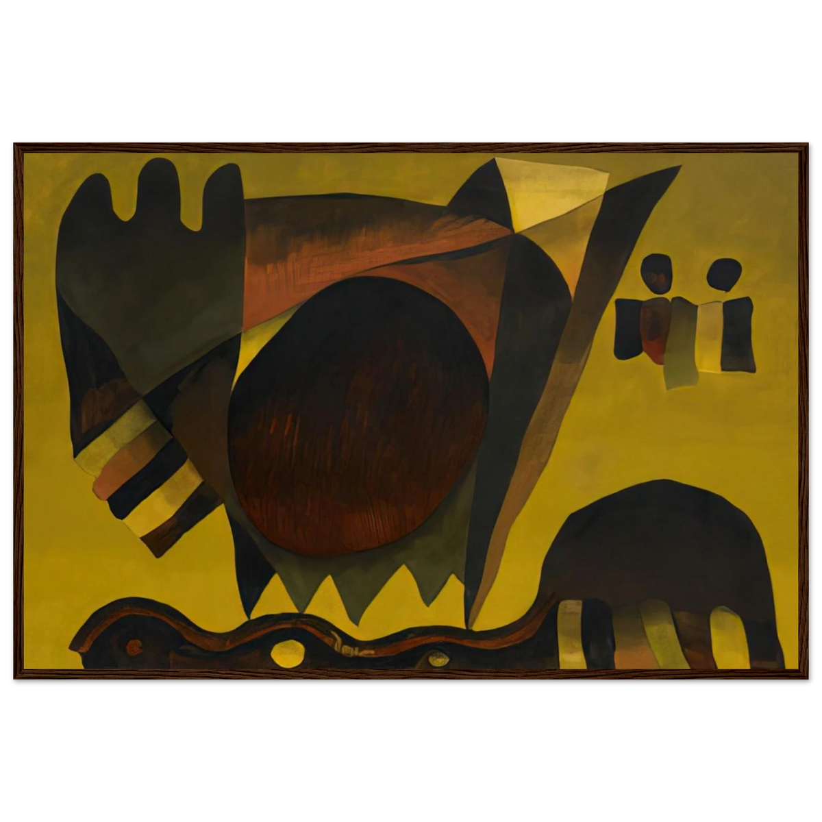 Indian Summer - 1941 Framed Poster | Arthur Dove Framed Prints Wall Art | Arthur Dove Shop