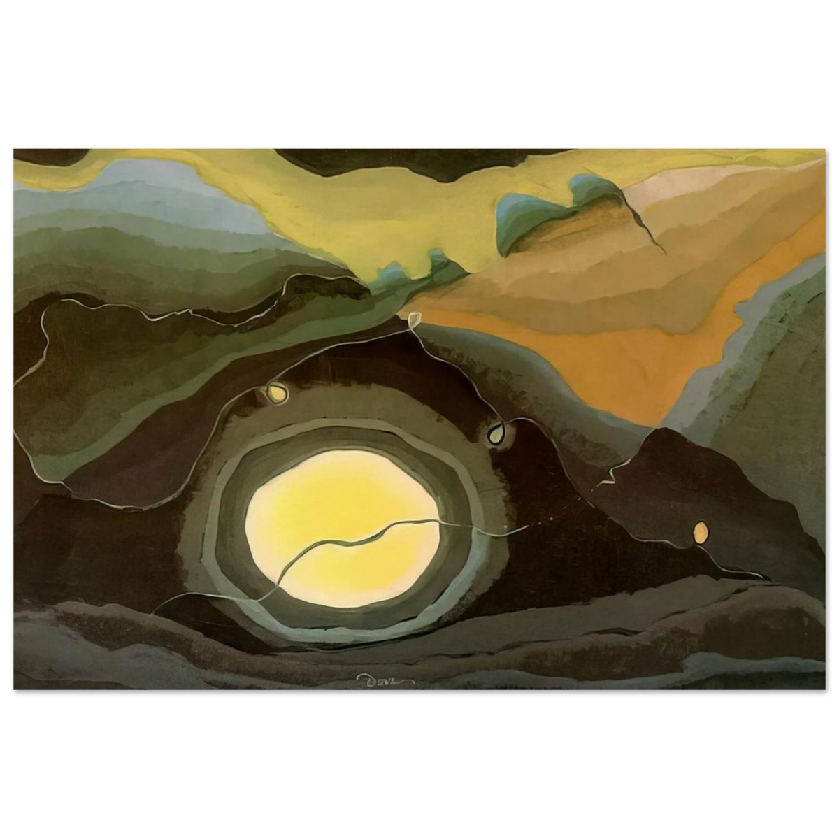 Me and the Moon - 1937 Poster | Arthur Dove Poster | Arthur Dove Shop