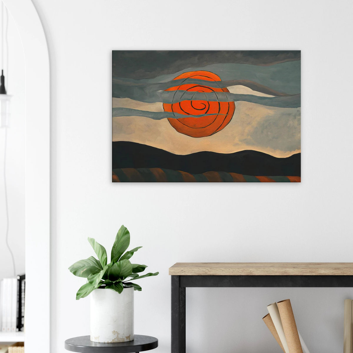 Red Sun - 1935 Canvas | Arthur Dove Canvas | Arthur Dove Shop