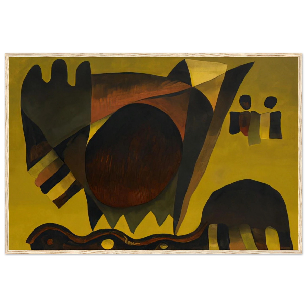 Indian Summer - 1941 Framed Poster | Arthur Dove Framed Prints Wall Art | Arthur Dove Shop