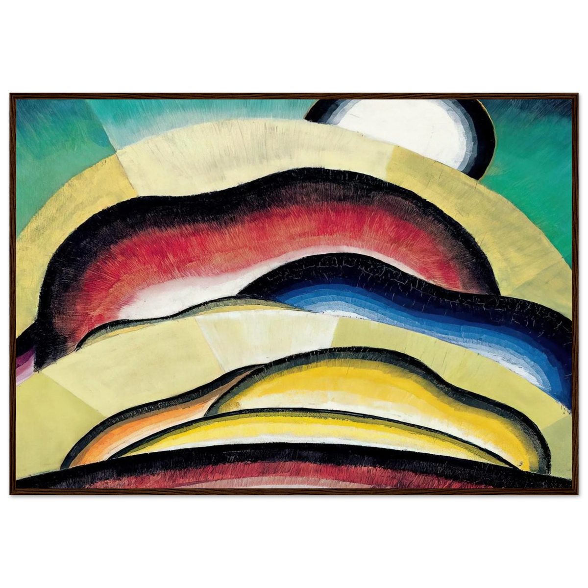 Sunrise - 1924 Framed Poster | Arthur Dove Framed Prints Wall Art | Arthur Dove Shop