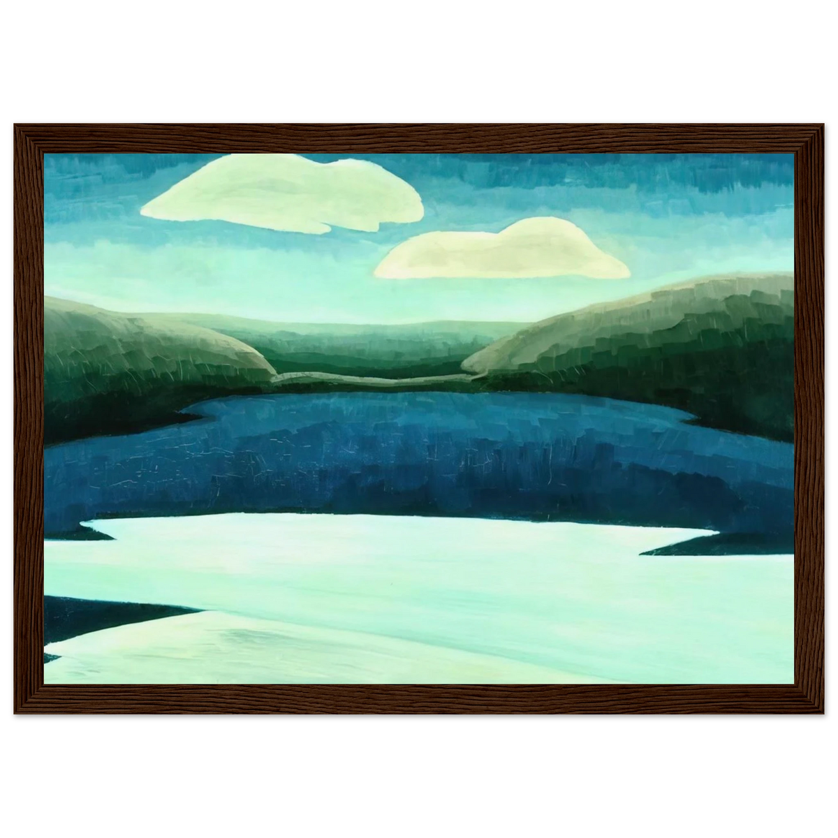 Ice and Clouds - 1931 Framed Poster | Arthur Dove Framed Prints Wall Art | Arthur Dove Shop