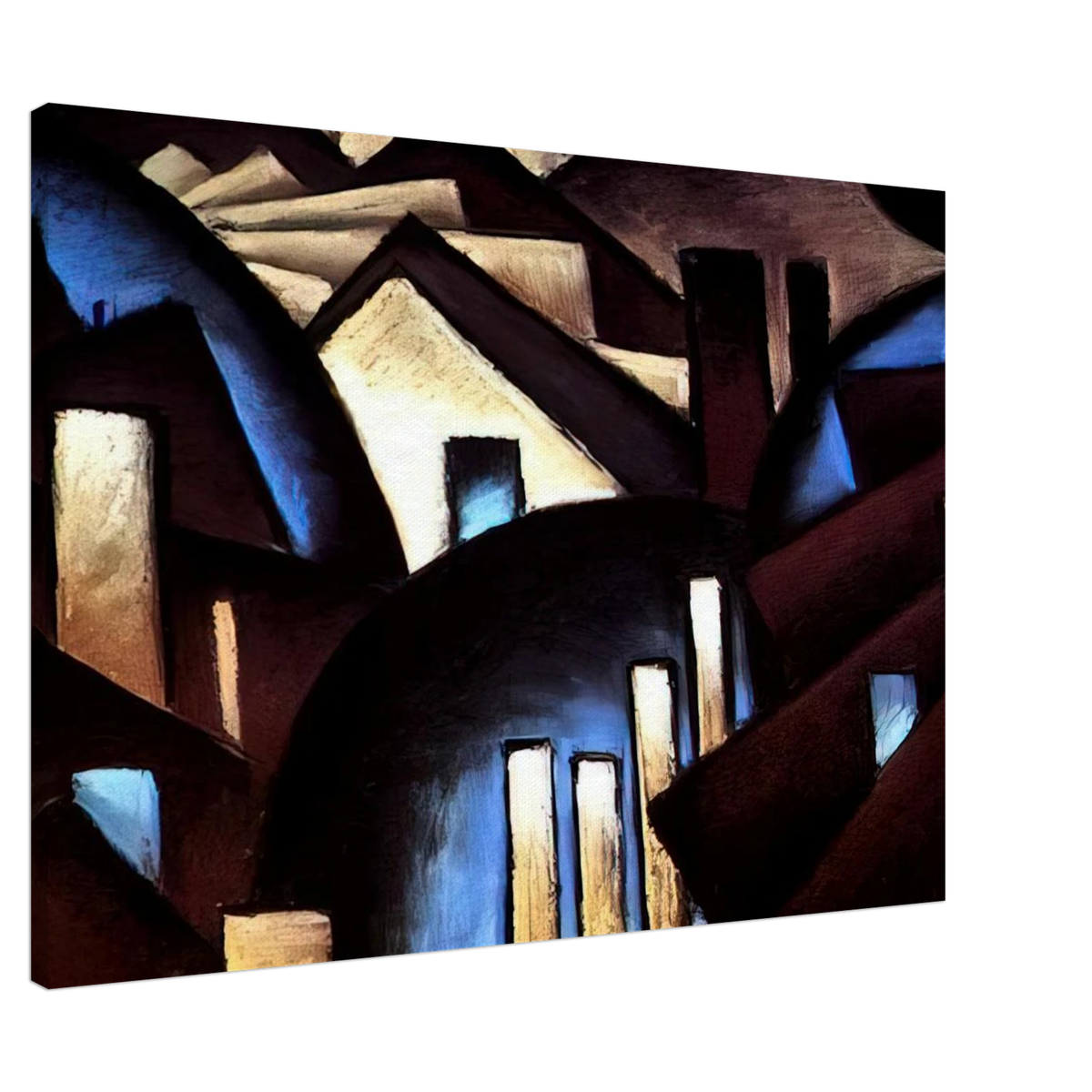 Nature Symbolized or Reefs - 1924 Canvas | Arthur Dove Canvas | Arthur Dove Shop